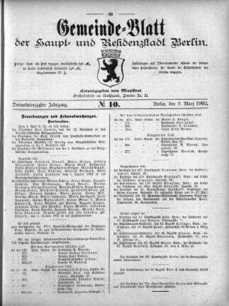 1902,10: No. 10, 9. März 1902