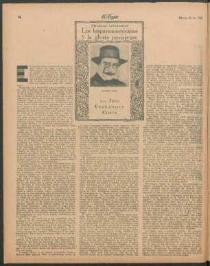 Los hispanoamericanos y la gloria parisiense : Charlas literarias