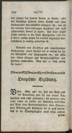 Dreizehnte Erzählung