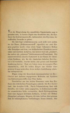 Beitraege zur Kenntniss der Styrolen-Derivate : Inaug. Diss.