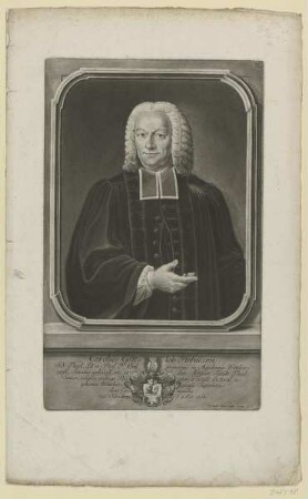 Bildnis des Carolus Gottlob Hofmann