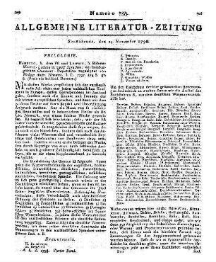 Pausanias : Ausführliche Reisebeschreibung von Griechenland. 2. Aufl., T. 1, Bd. 1-2. Aus dem Griech. übers. und mit Anm. erläutert v. J. E. Goldhagen. Berlin: Schöne 1798 T. 1 = Bd. 1-2; T. 2 = Bd. 3-4
