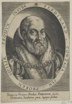 Bildnis des Ferdinand Conzaga Sen.