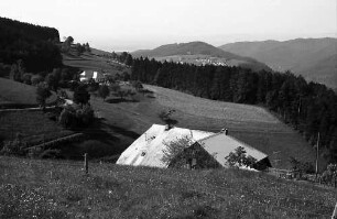 Blick von Eck auf Bohrer, Horben und Freiburg