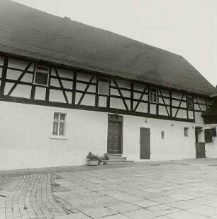 Glauchau-Höckendorf, Wohnstallhaus eines Vierseithofes