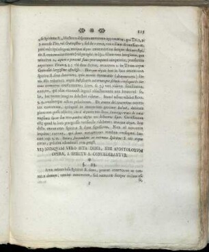 VI.) Nunquam Vero Ista Dona, Nisi Apostolorum Opera, A Spiritu S. Concedebantur.