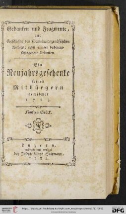 5: Zum Neujahrsgeschenke: für ...