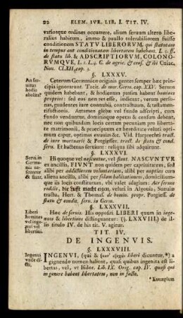 Tit. IV. De Ingenuis