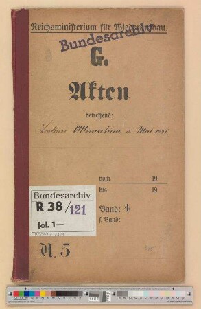 Verhandlungen und Maßnahmen infolge des Londoner Ultimatums: Bd. 4