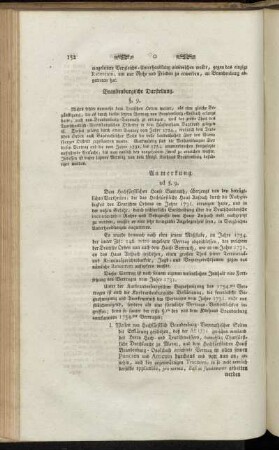 §. 9. Anmerkung ad §. 9.