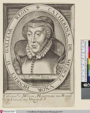 Catherina De Medices, Uxor Henrici II. Galliar Regis