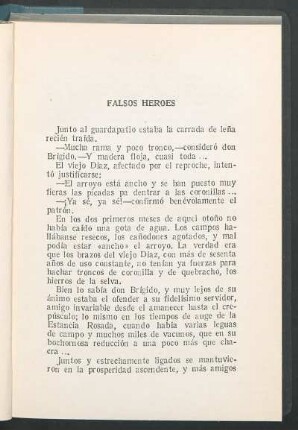 Falsos Héroes