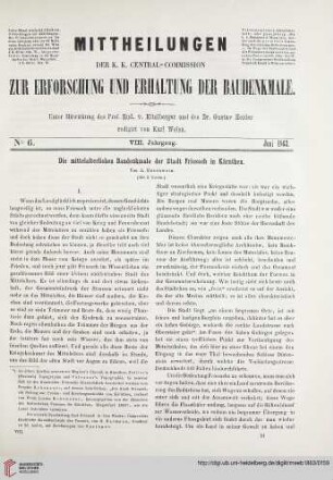 Nr. 6 (Juni 1863)