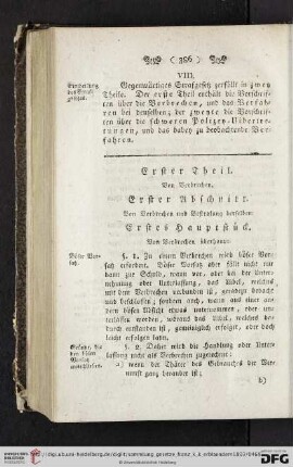 Erster Theil: Von Verbrechen