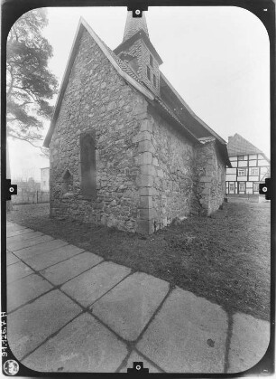 Ellrich. Hospitalkirche St. Spiritus (13. Jh.). Ansicht von Nordost
