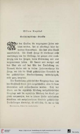 Elftes Kapitel