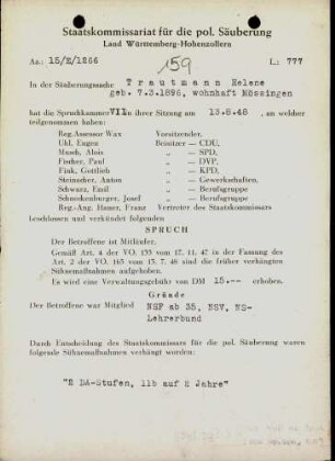 Trautmann, Helene