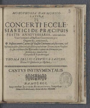 Cantus instrumentalis