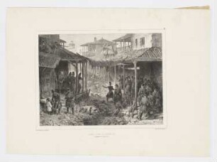 Combat dans la grande rue, Blatt 10 der Folge "Prise de Constantine"