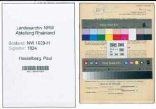 Entnazifizierung Paul Hasselberg , geb. 23.06.1905 (Schuhmacher)