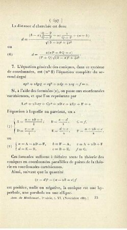 Les coordonnées parallèles de points. [Fortsetzung]