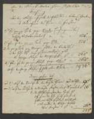 Brief von Georg Felix an Zacharias