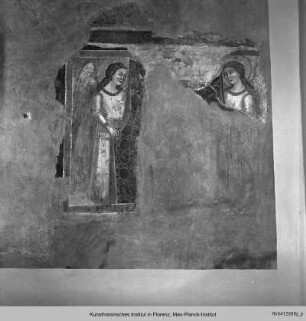 Fresken mit Geißelung und Kreuzigung Christi