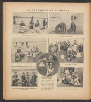 La temporada en Necochea - [Ilustración]