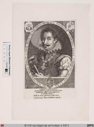 Bildnis Don Baltasar Marradas (Maradas) (1621 Reichsgraf)