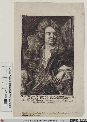 Bildnis Martin van den Bogaert, gen. Desjardins