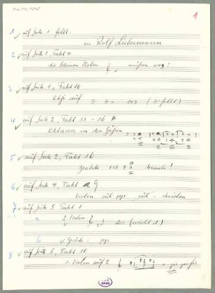 Symphonies, orch, Excerpts - BSB Mus.ms. 12965 : [without collection title]