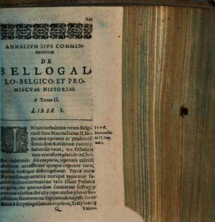 Annalium sive commentariorum de bello Gallobelgico tomus ..., Tomus 2
