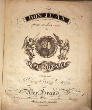 Don Juan : opéra en 2 actes ; KV 527