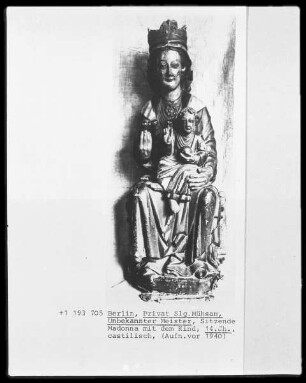 Sitzende Madonna
