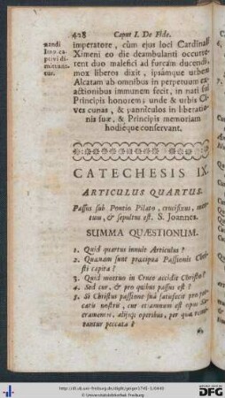 Catechesis IX.