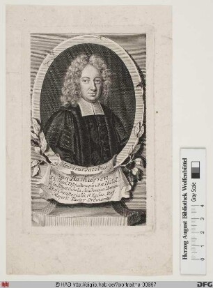 Bildnis Heinrich Jacob van Bashuysen