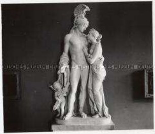 Wien, Belvedere, Bildhauer Leopold Kiesling, Figur "Mars, Venus und Amor"