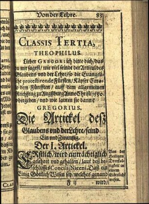 Classis Tertia, Theophilus.