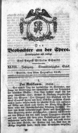 51. Stueck, 18. Dezember 1848