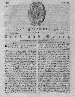 Nro. 199, Sonnabend den 4. October 1806