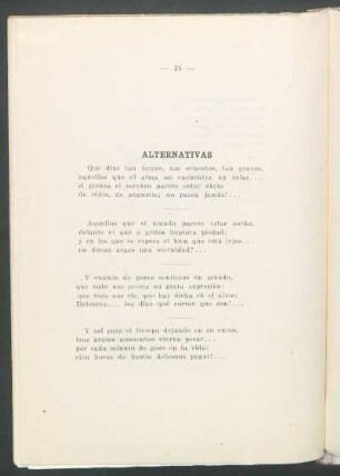 Alternativas