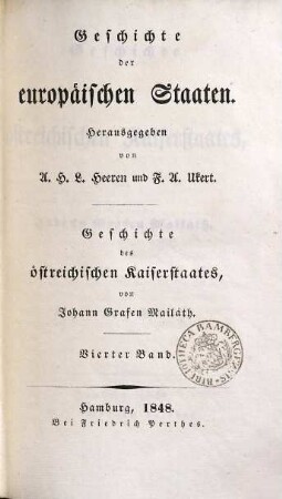 Geschichte von Östreich, 4