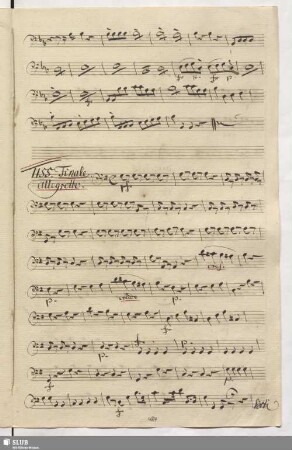 1155. Finale: mia bella Ernestina / Salieri, A.