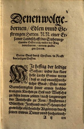 Die ander Rettung D. Martin Luthers Lehre : auff vn wider derselbige[n] vil, mancherley boßhafftige ... Verkehrung ... ; Sigmund Ehrenhoffers, Jesuiten vermeinte Schutzschrifft ...