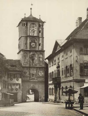 Wangen im Allgäu. Ravensburger Tor (auch Frauentor genannt)