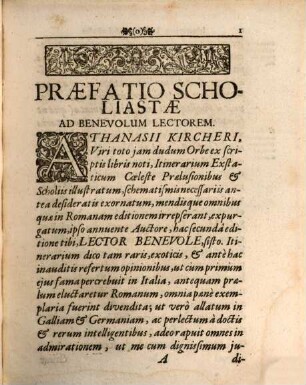 Athanasii Kircheri iter extaticum coeleste : quo mundi opificium, id est, coelestis expansi ...