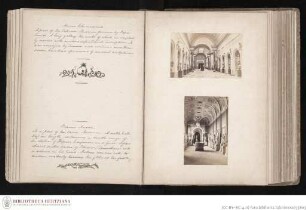 Rom Album 1868Beschreibungen und Ansichten der Säle im Museo Chiaramonti und im Braccio Nuovo - Album Robert Nicholl Byass