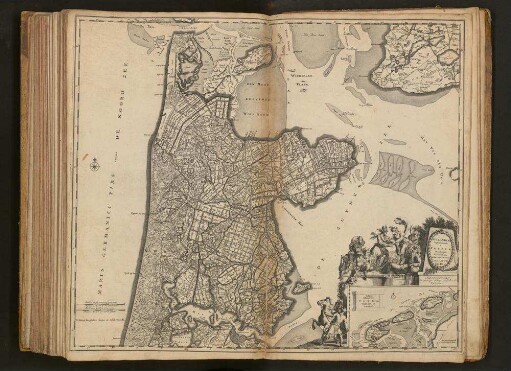 Hollandiae Septentrionalis & Frisiae Occidentalis Accuratissima Delineatio