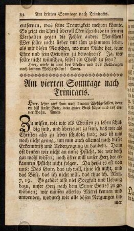 82-98, Am vierten Sonntage nach Trinitatis.