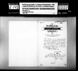 Tigerfeld: Vermögens- und Einnahmeverwaltung, Grundstock, Ausstandswesen (vorwiegend Ablösungssachen)
